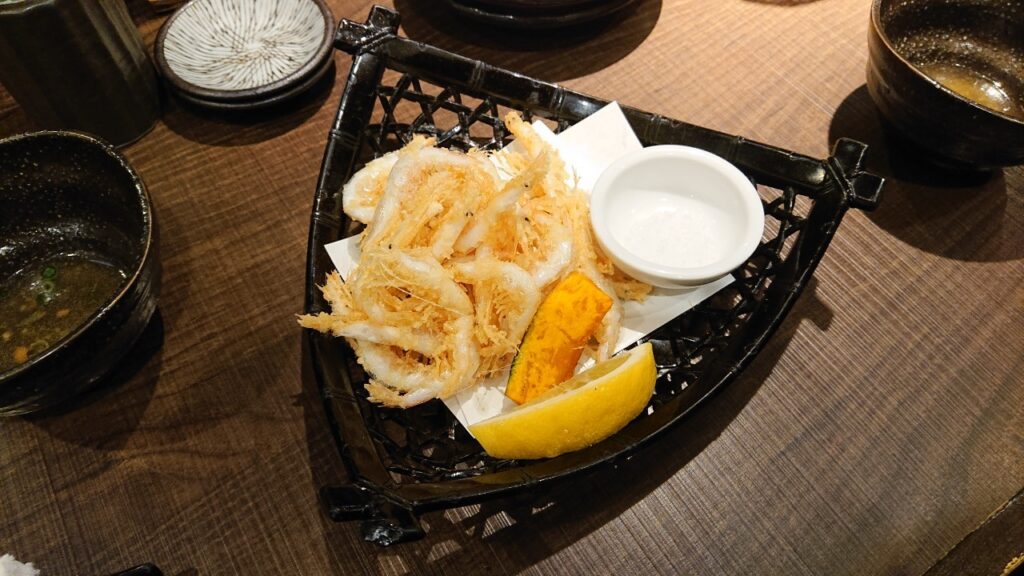 白えびの唐揚げ