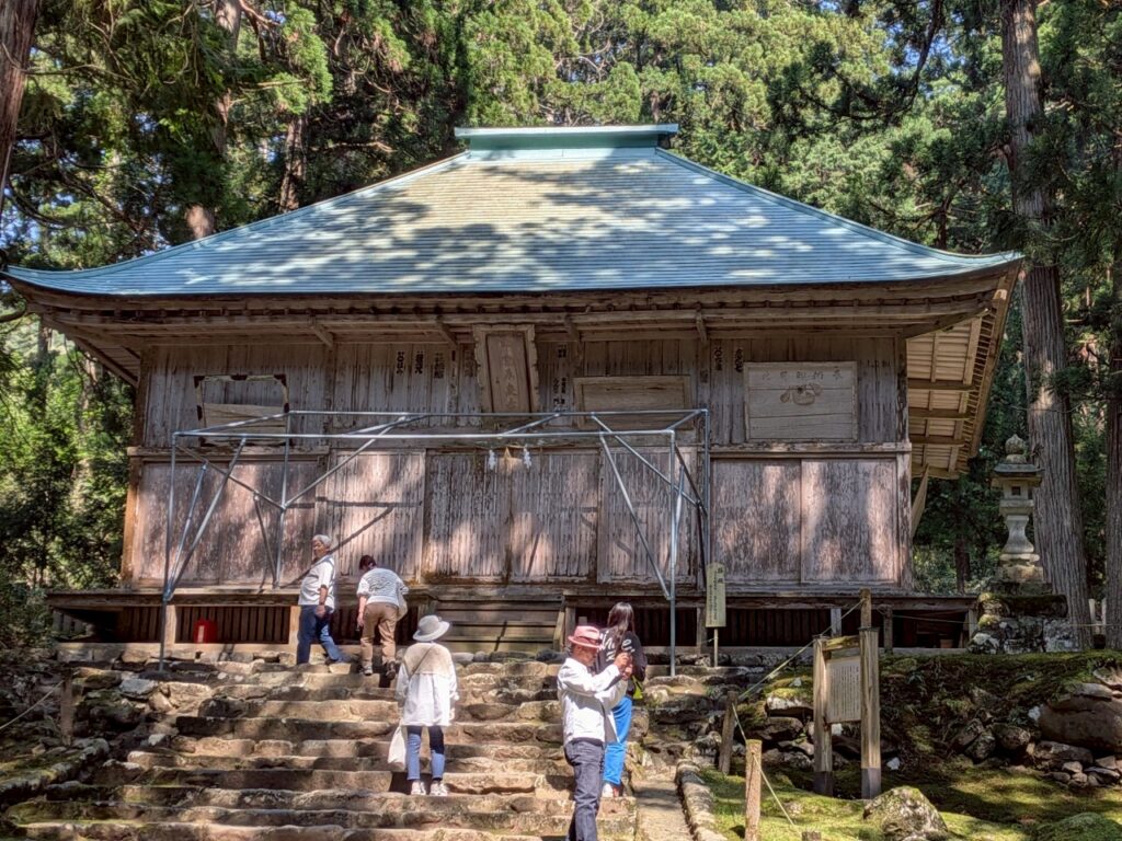 平泉寺白山神社の外観