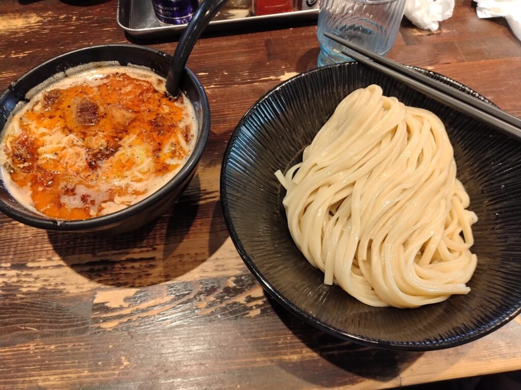 麺や蒼 AOIの海老香味つけ麺