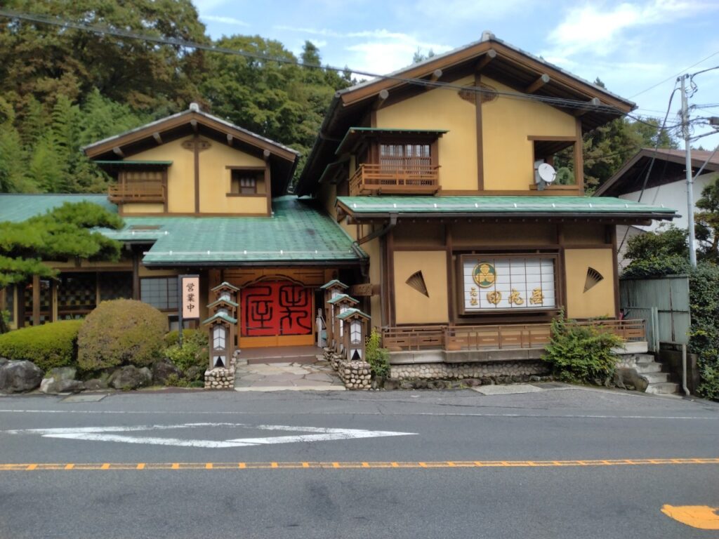 水沢うどん 田丸屋の外観