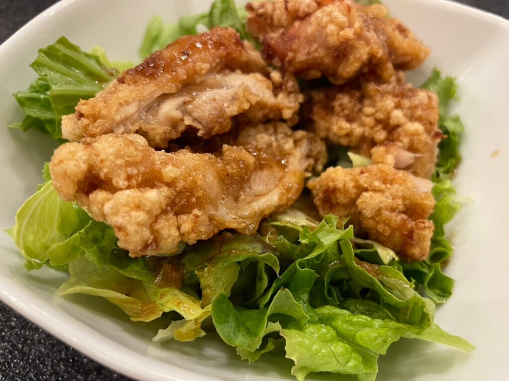 kitchen味彩の揚げサラダ