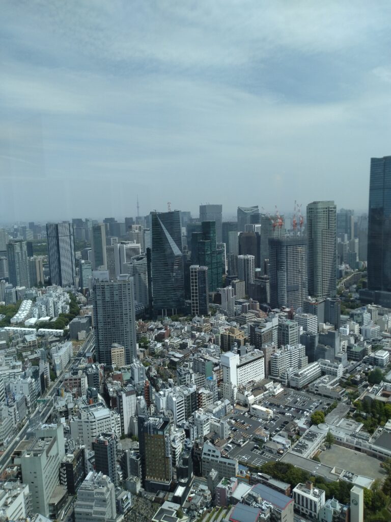 東京シティビューからの景色