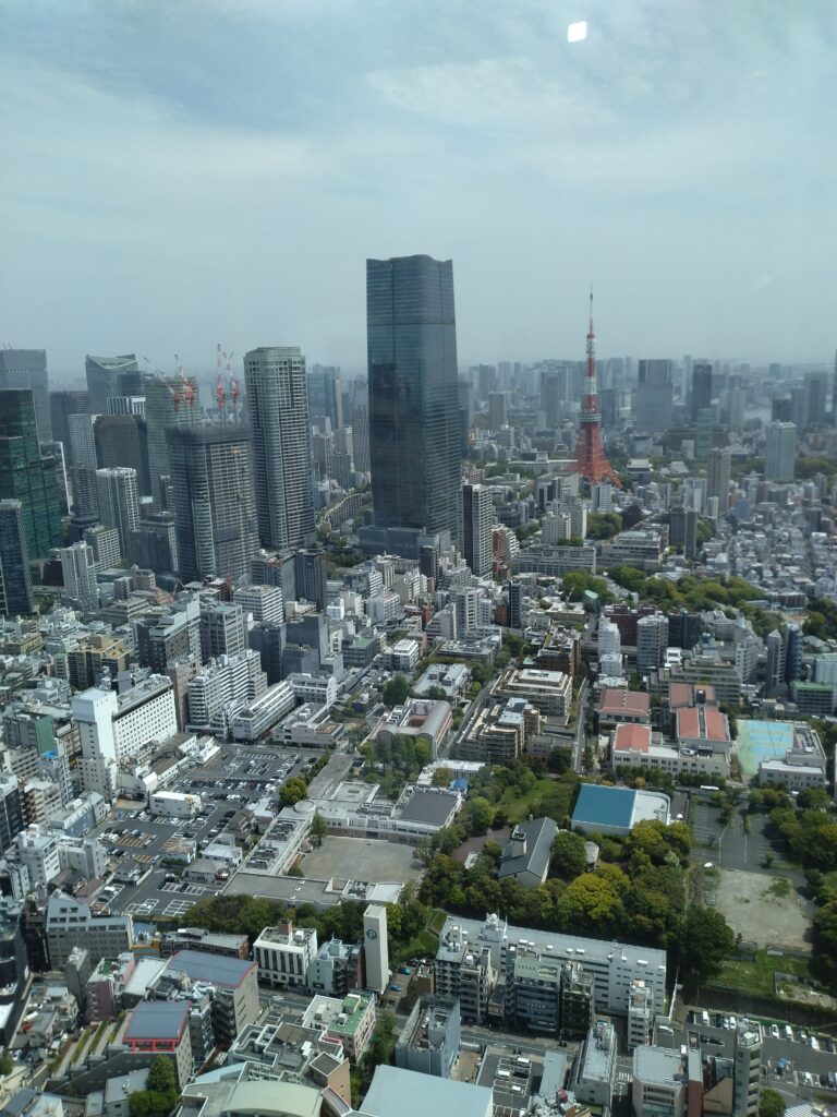 東京シティビューからの景色