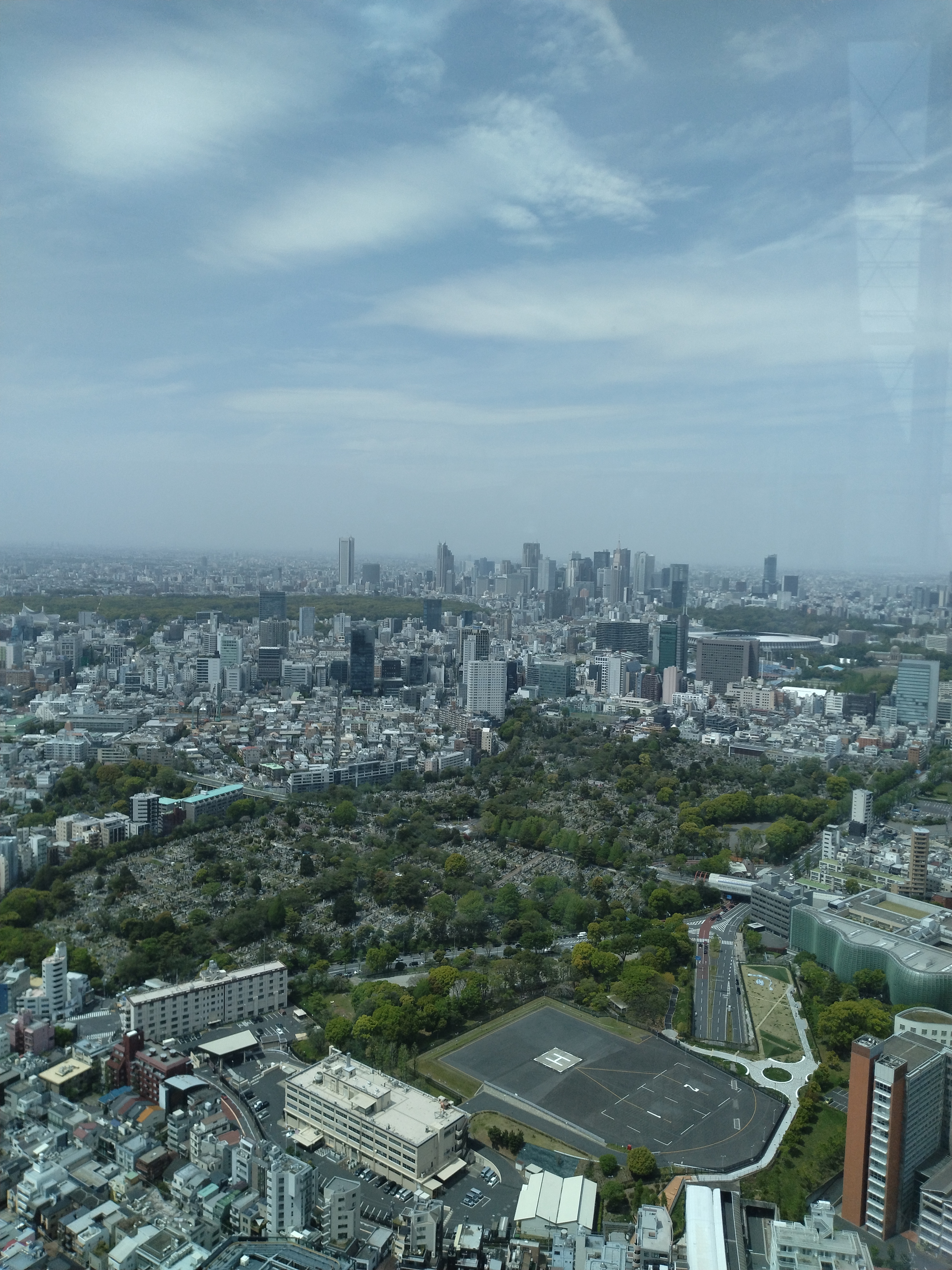 東京シティビューからの景色