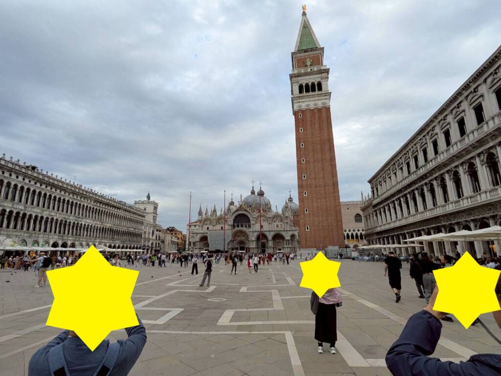 ベネチア　サンマルコ広場