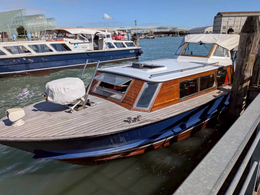 ベネチア　水上タクシー